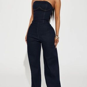 Brand New Denim Jumpsuit